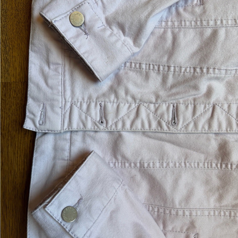 Lavender Denim Jacket - M - Picture 6 of 7